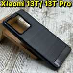 Чехол противоударный Carbon TPU на Xiaomi 13T/ 13T Pro