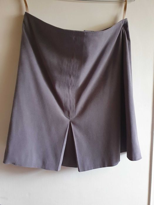 Szara mini spódniczka