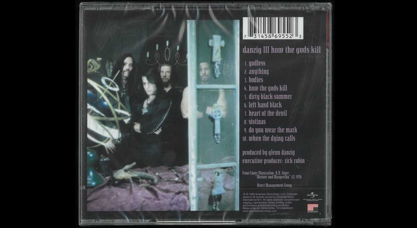 Danzig III - How The Gods Kill. Płyta CD. Nowa