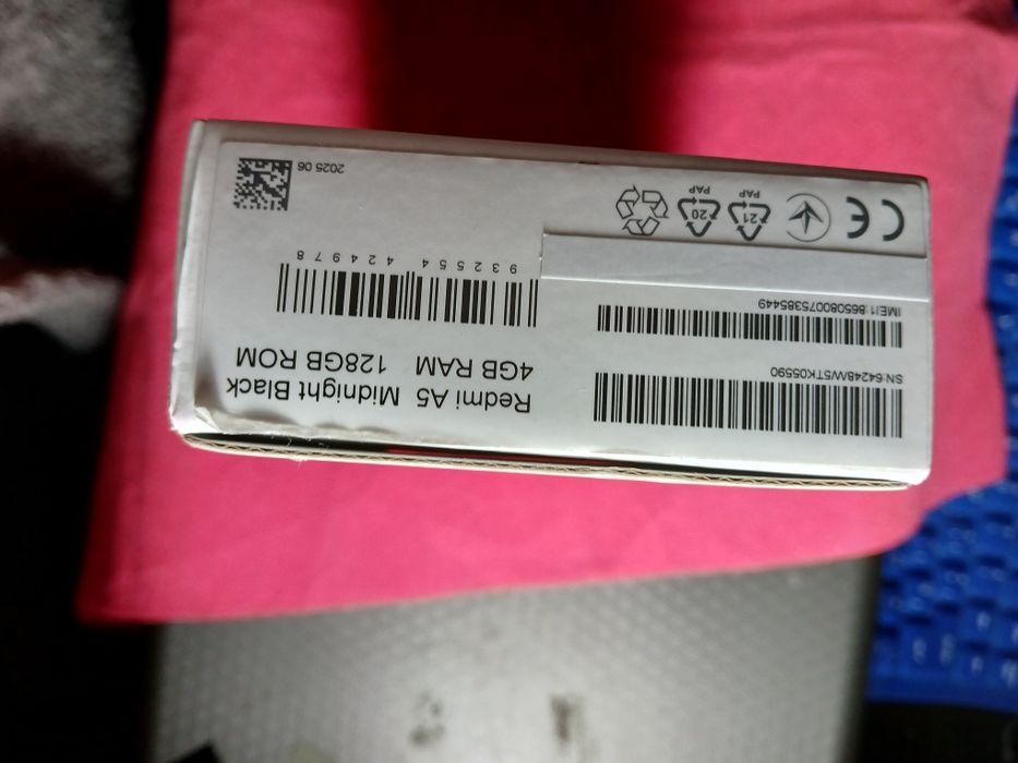 Telemóvel redmi A5 novo em caixa