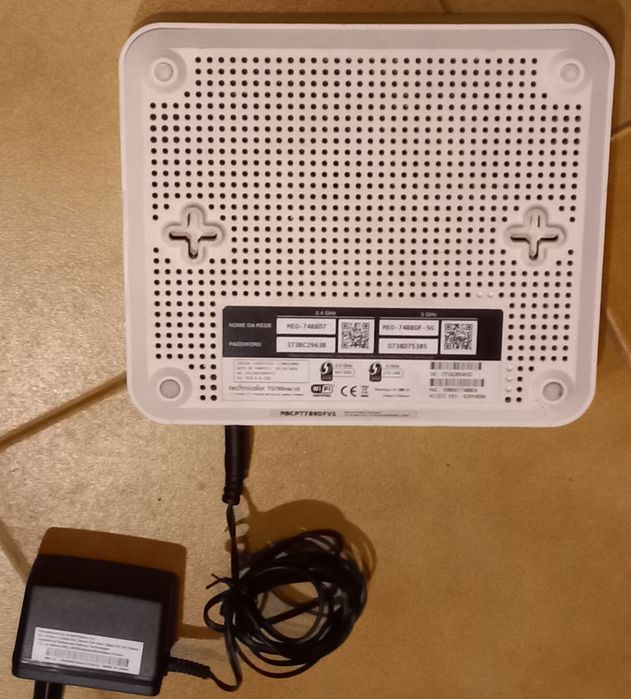 MEO modem com router e wifi