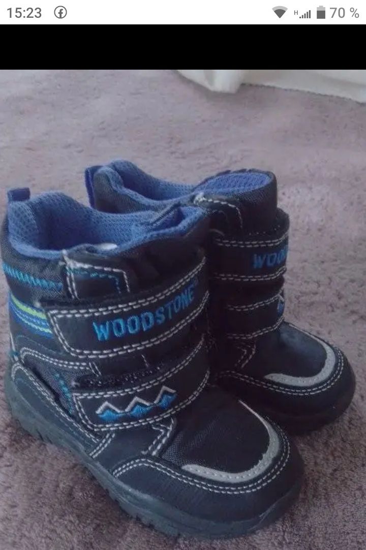 Зимові чобітки для хлопчика