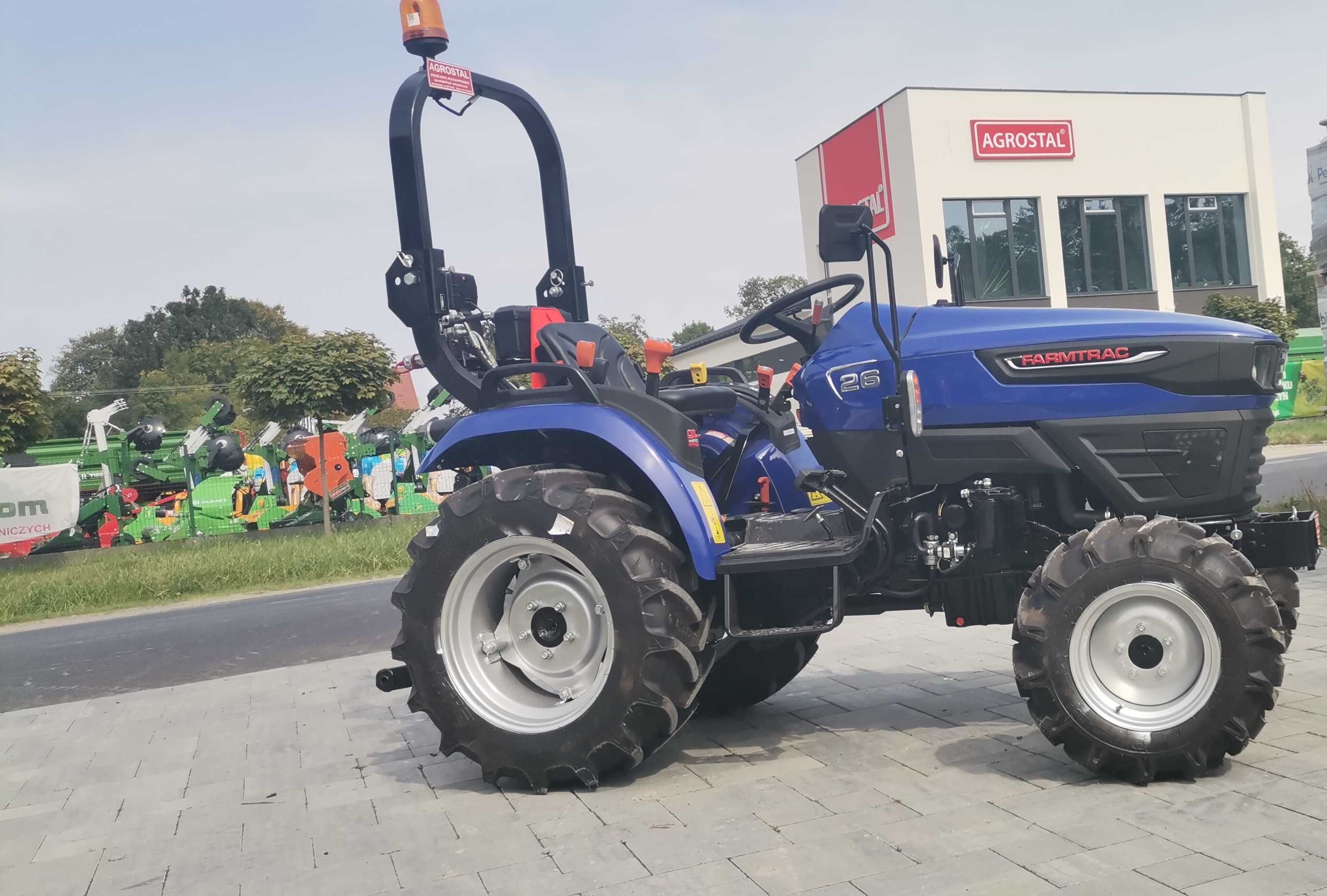 Farmtrac ogrodowy 26 4WD 26KM TUZ kabina AGROSTAL Promocja