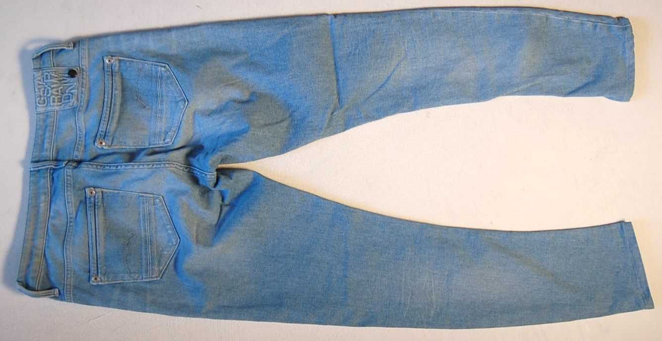 G-STAR RAW new midge h.w.skinny W31 L32 PAS 80 jeansy męskie z elasta