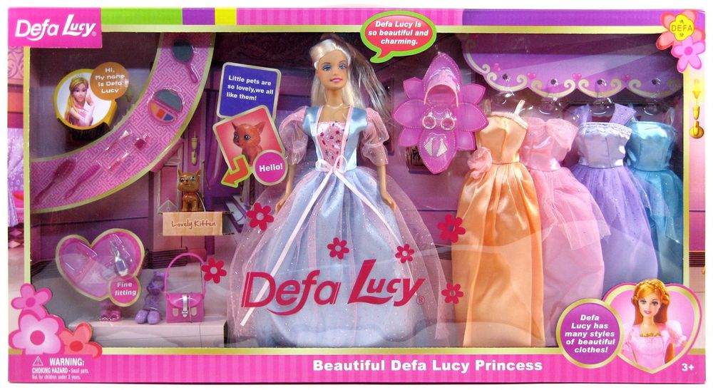 Лялька з вбранням і аксесуарами Великий набір 6073B