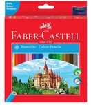 Kredki Zamek 48 kolorów FABER CASTELL Faber Castell blister,17,5x18x1