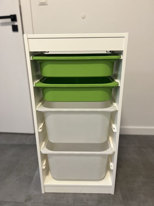 Ikea Trofast regal z pojemnikami bardzo dobry stan