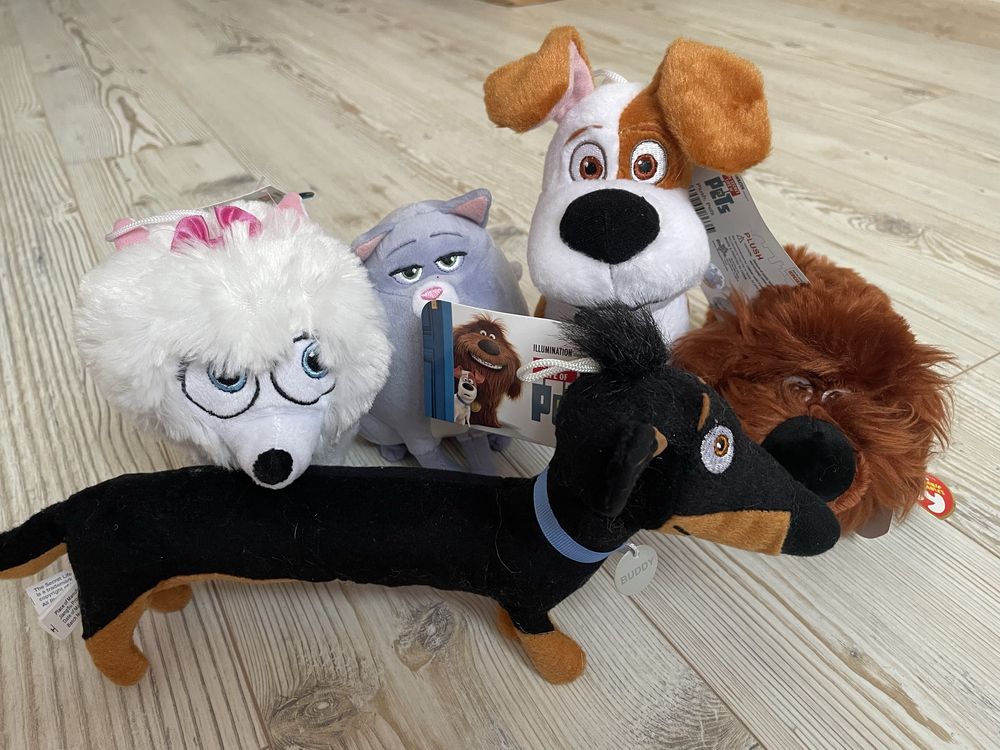 Мягкие игрушки из «Тайная жизнь домашних животных»