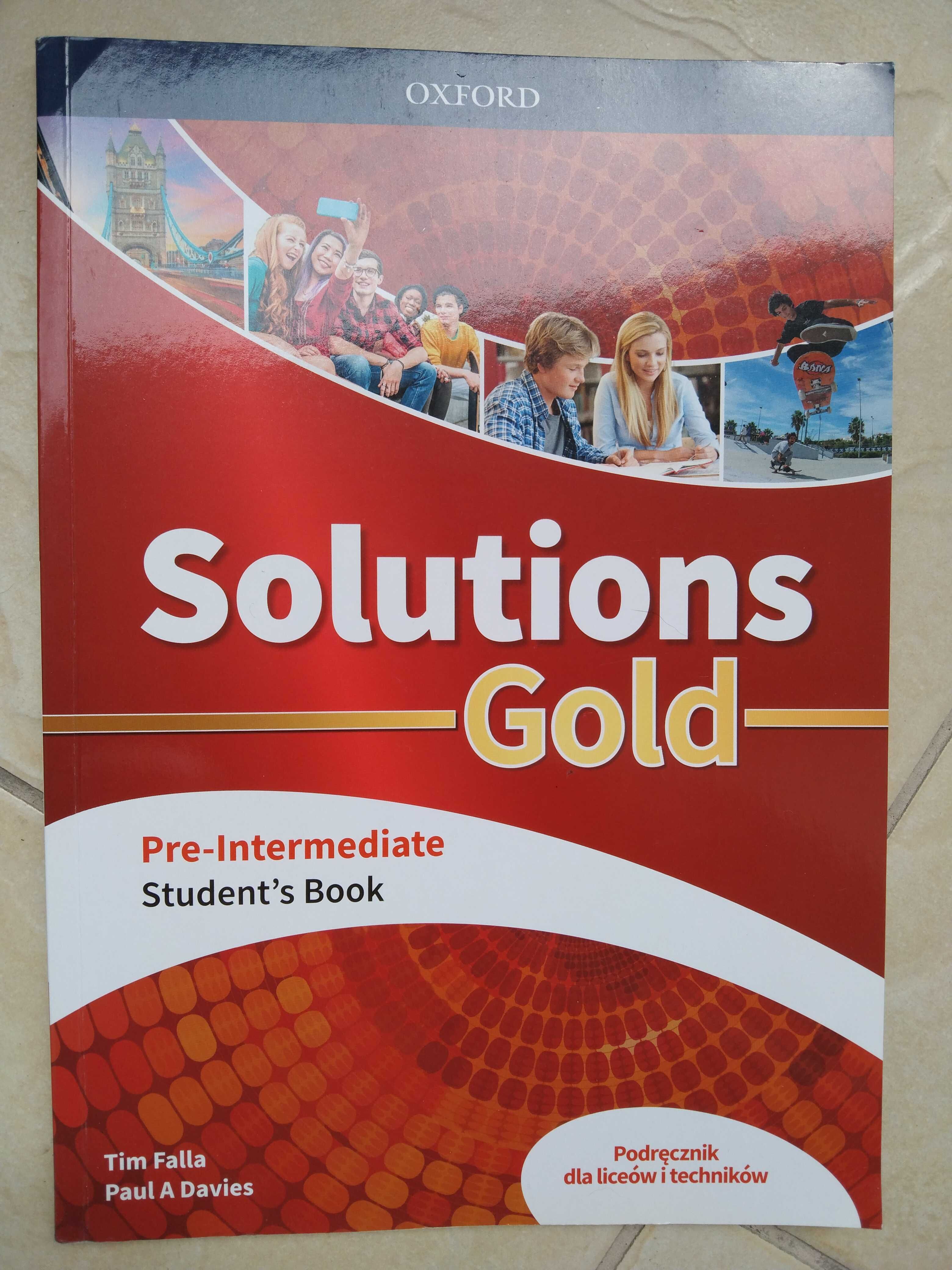 Solutions Gold Pre- Intermediate podręcznik dla liceum i technikum
