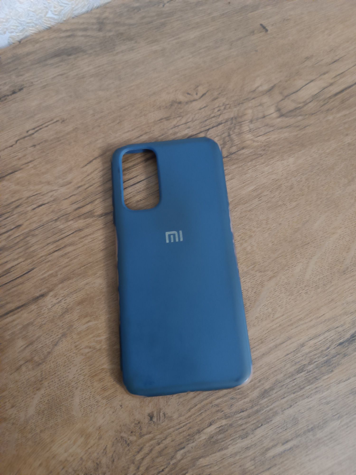 Чехол силиконовый синий бампер на Redmi Note 11S