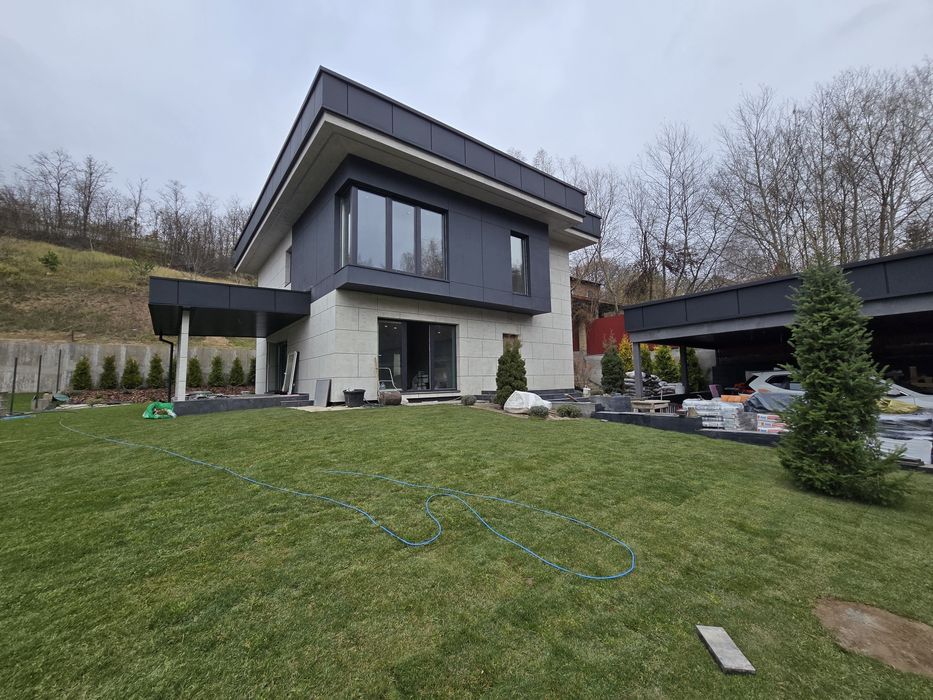 Будинок 230 м2 панорама газ 16 соток газон с. Лісники поруч Ходосівка