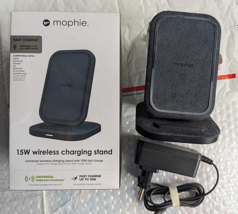 з США нові бездротові зарядки 3в1 15 вт w Mophie Stand / Pad