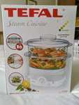 Пароварка Tefal VC 1001 проста в использовании, качественная НОВАЯ