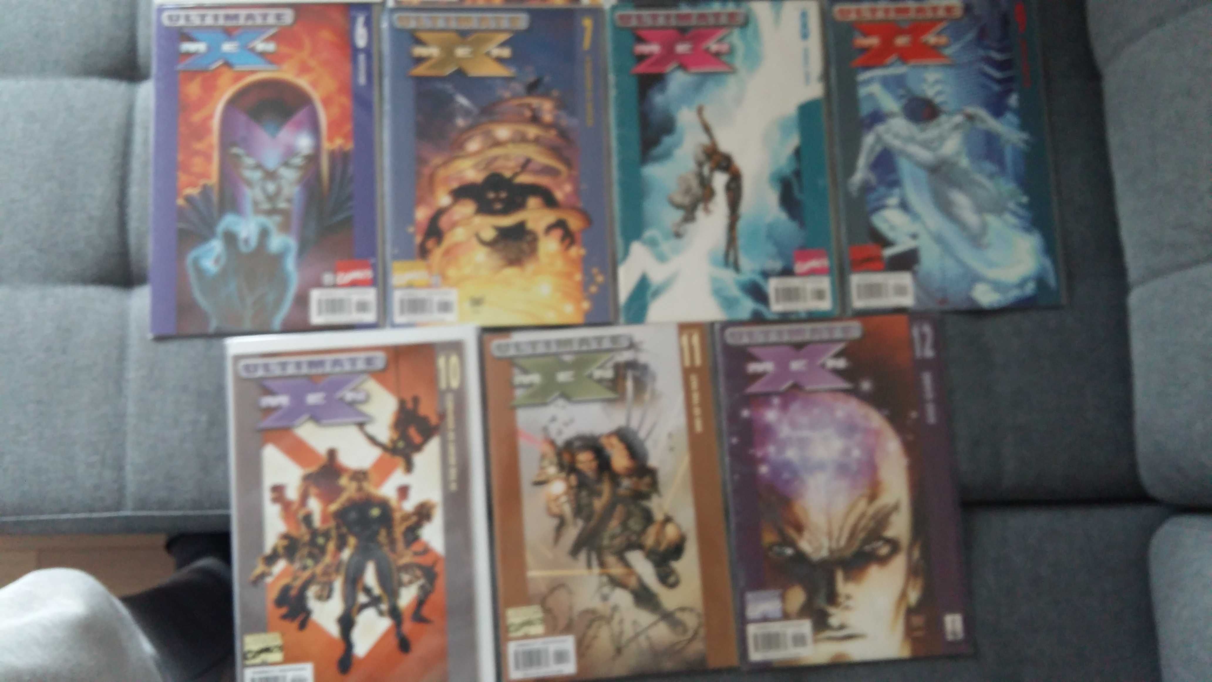 Komiksy ,,X-MEN,, .Zestaw 12 komiksow .Polecam.