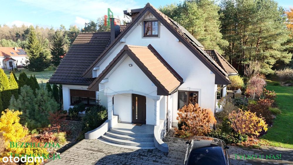 Willa z własnym lasem i działką 4800 m²