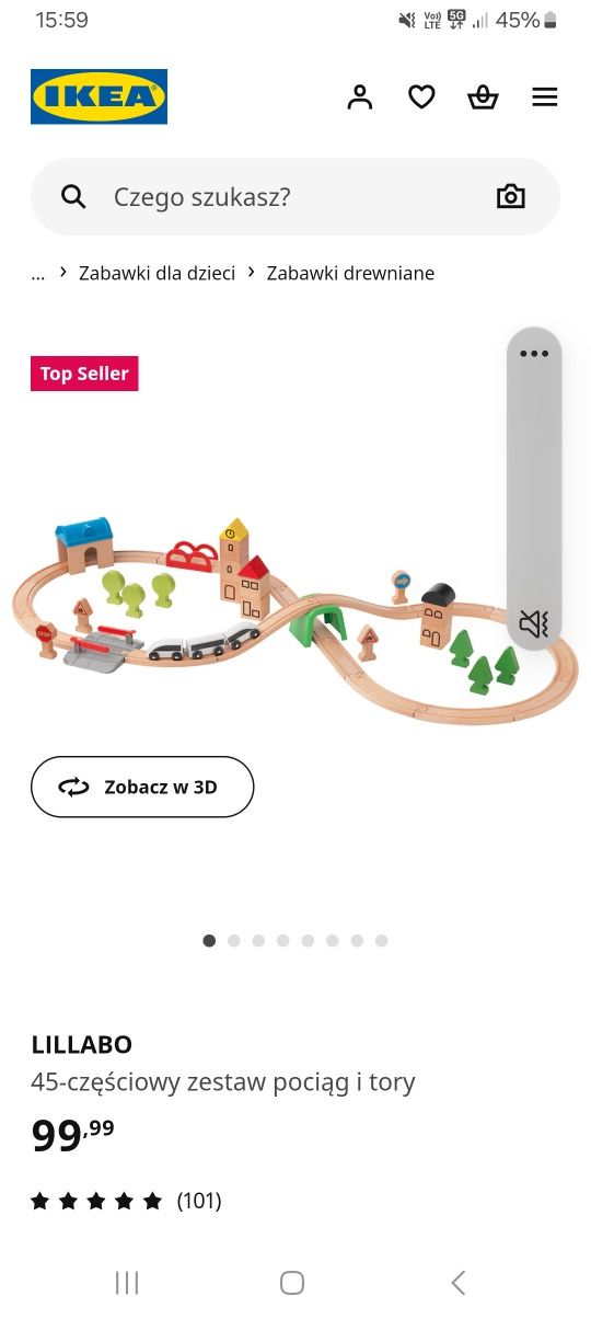 Klocki drewniane Ikea+Lidl
