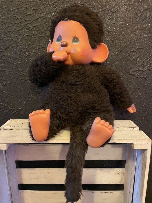 Stara duza malpka Monchhichi vintage prl