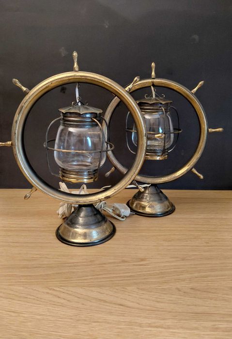 Candeeiros de mesa tema náutico