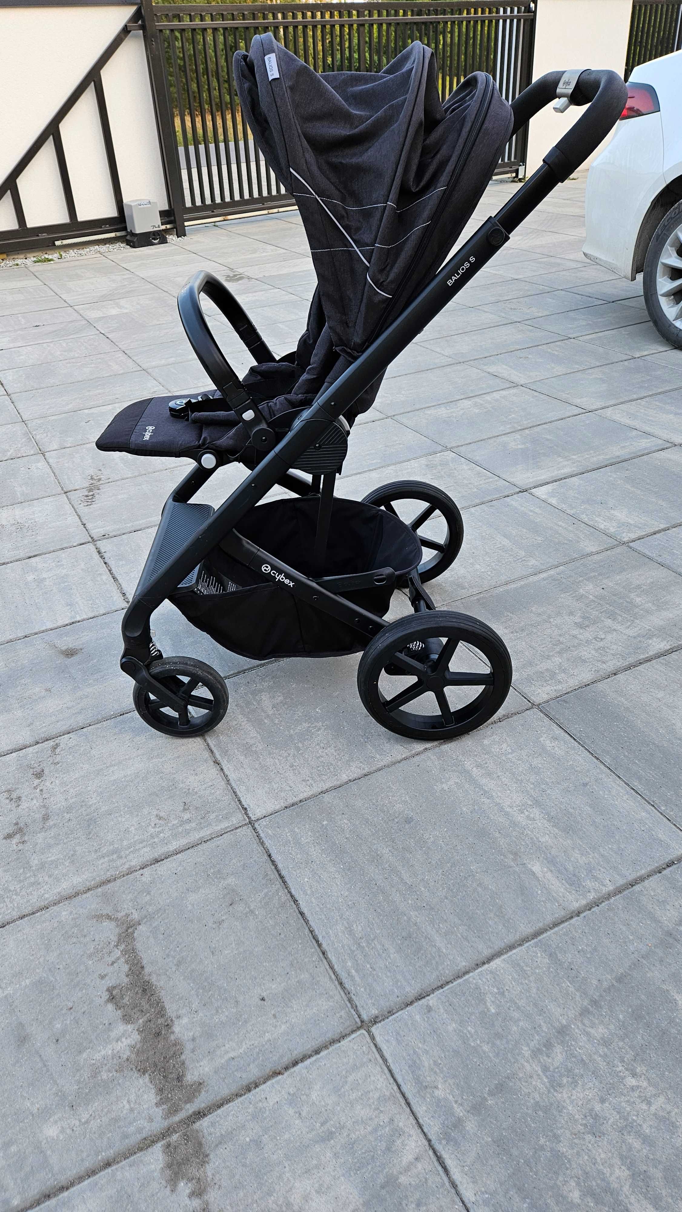 Wózek spacerówka 2w1 Cybex BALIOS S BLACK