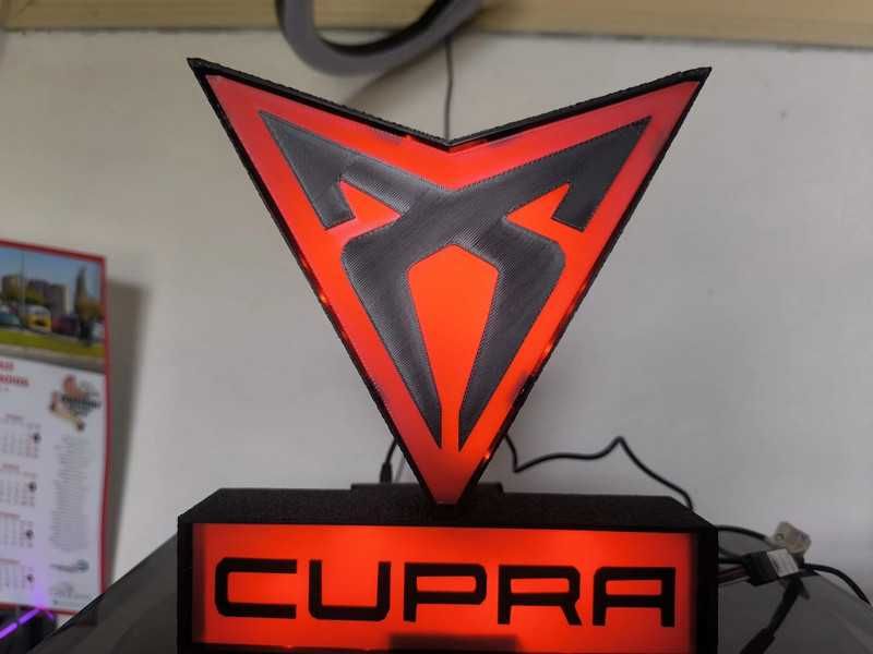 Luminária Decorativa / Lightbox Cupra