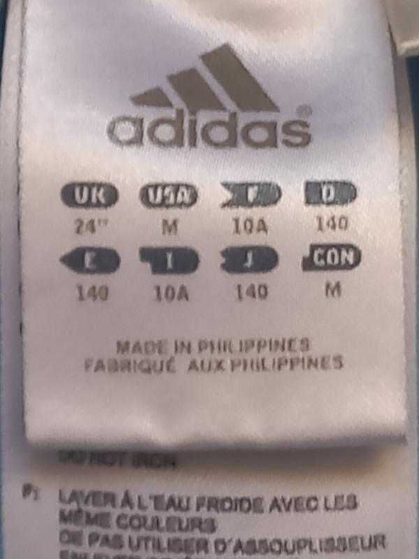 Легкі дитячі голубі шорти "adidas"