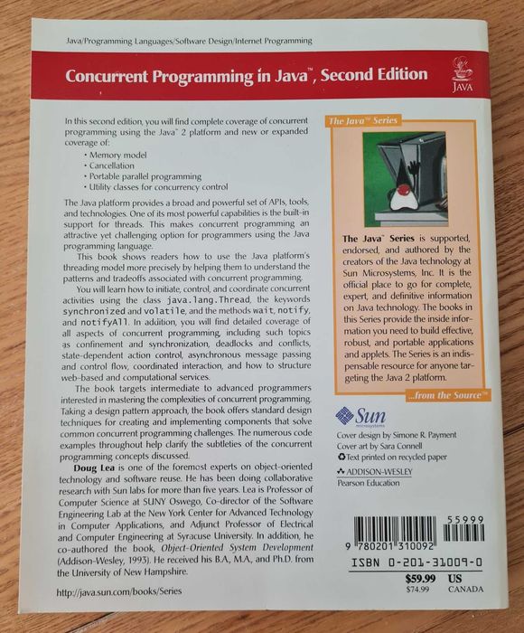 Concurrent Programming In Java: Design Principles And Patterns