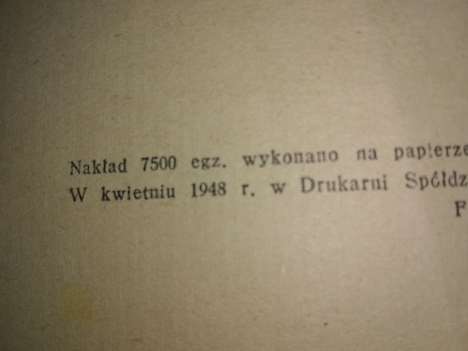 Irving Stone Pasja Życia Wyd.1948 EGZEMPLARZ NR 4096 NAKŁAD 7500 ANTYK