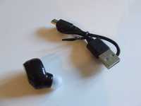 Bezprzewodowy zestaw słuchawkowy Bluetooth - NOWY - Słuchawka + Kabel