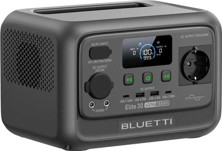 Зарядна станція BLUETTI Elite 30 V2 600W 288Wh