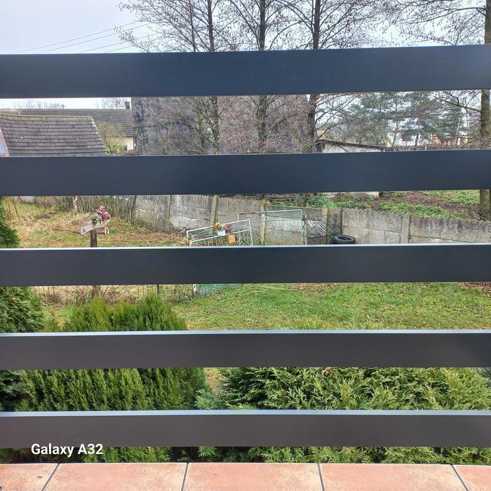 Balustrada balkonowa balustrady aluminiowe Barierki stali nierdzewnej