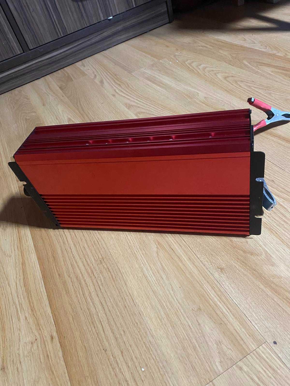 Інвертор 12 в -220 в чистий синус 7000W (номінал 3200Вт)