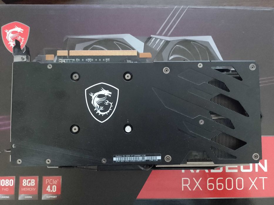 MSI Gaming rx6600xt бв
