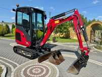 Minikoparka Yanmar SV19 *2023ROK, 1800MTG, KRAJOWA, SALON POLSKA*