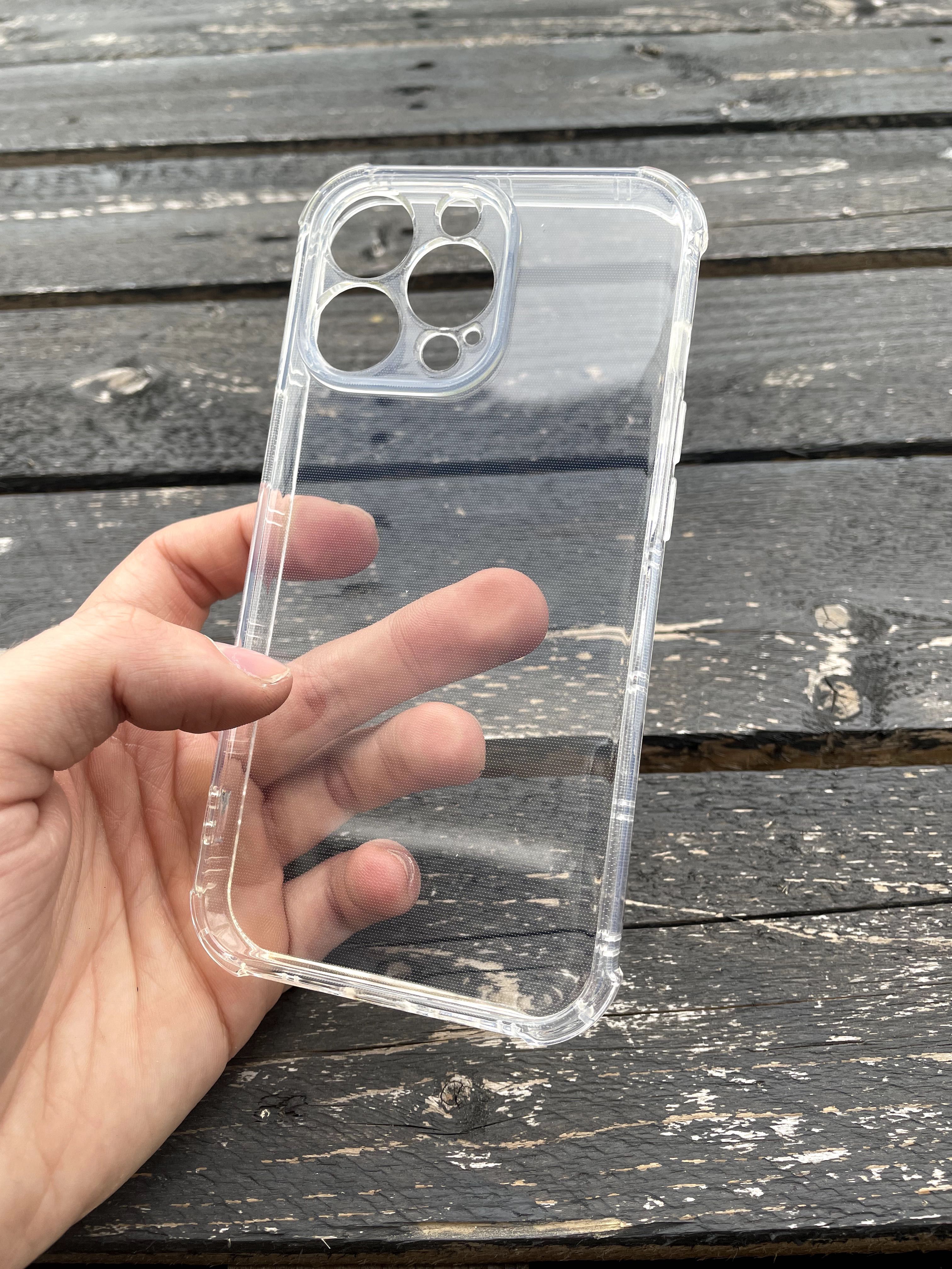 Etui iPhone Clear przezroczyste 11-15 Pro Pro Max