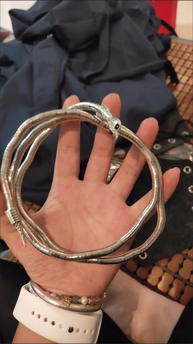 Новинка! Прикраса Змія трансформер на шию, руку або волосся