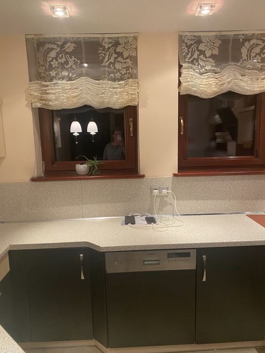 Meble kuchenne dwukolorowe