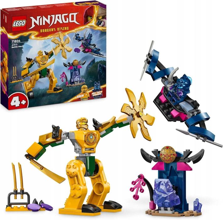 Klocki Lego NINJAGO 71804 Mech Bojowy Arina Wojownik 4 +