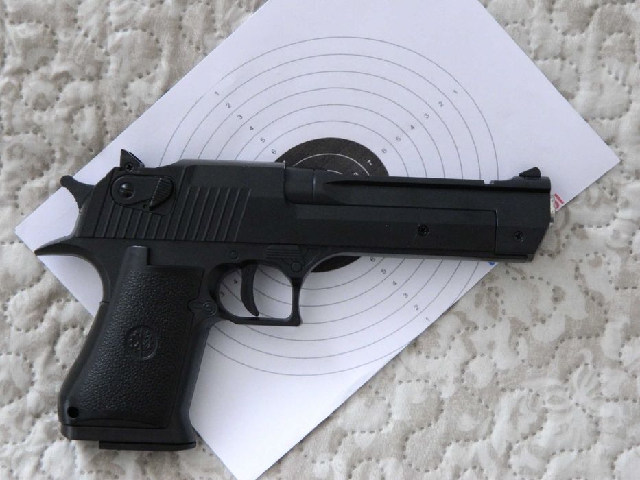 Пистолет детский EAGLE, под пластиковый шарик ВВ 6мм, из металла