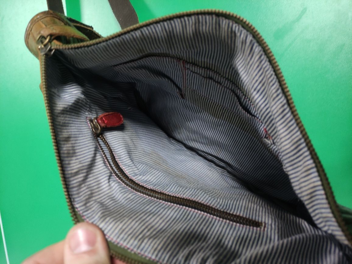 Кожаная сумка мужская