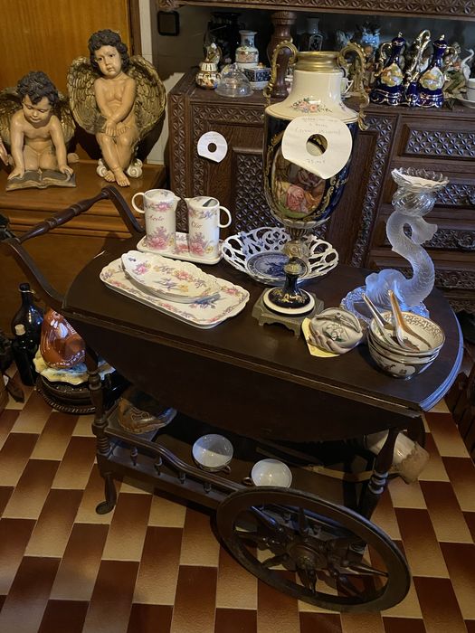 Carrinho de Chá em Madeira