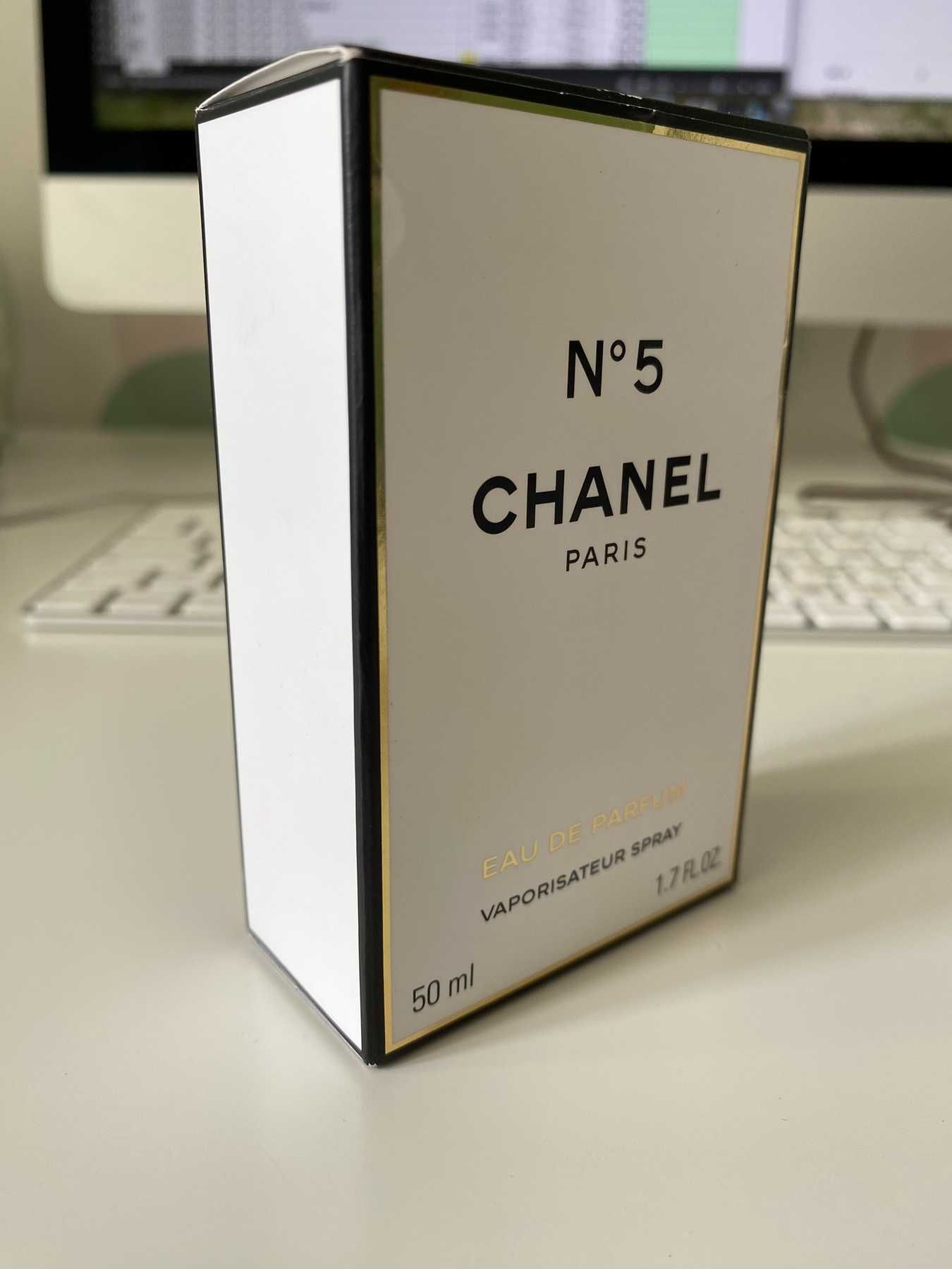 Парфумована вода, оригинал, Chanel №5  50 мл  (фактически 45 мл)
