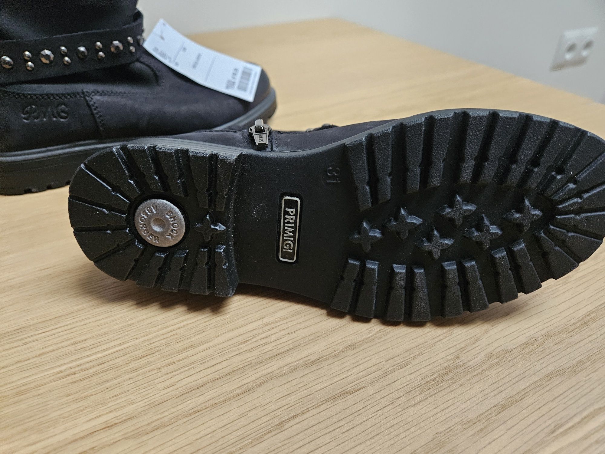Nowe buty botki zamszowe Primigi 31
