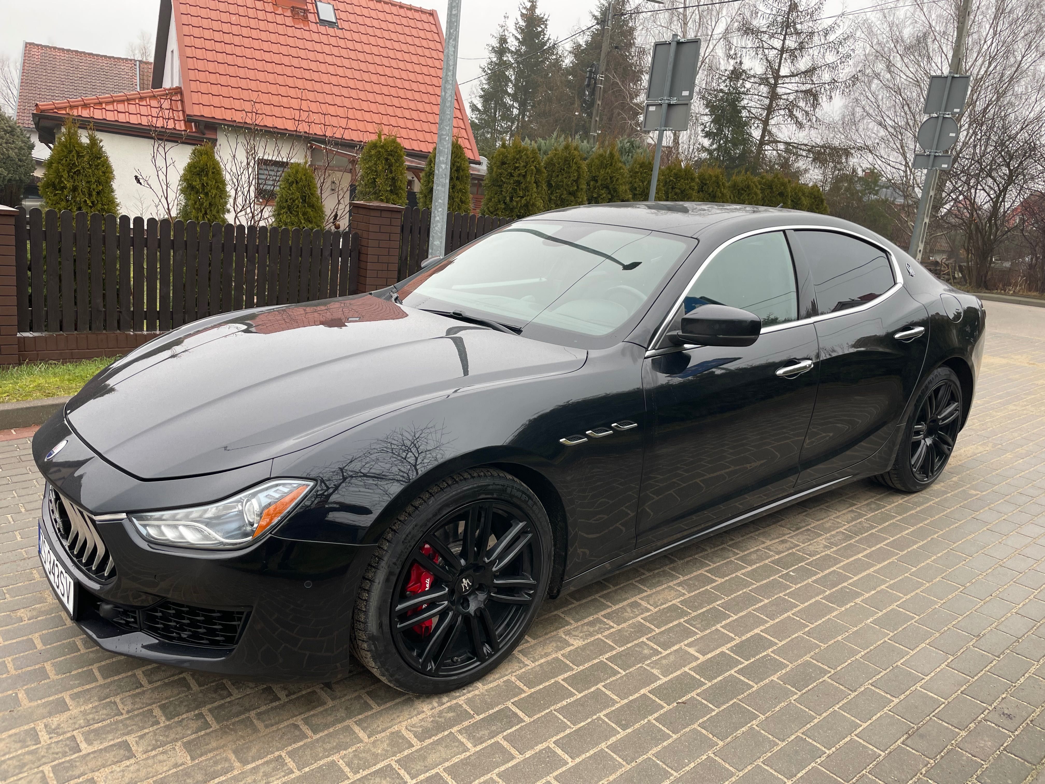 Piękne Maserati Ghibli SQ4.Gran Lusso . 3.0 Benzyna 430 KM. Zamiana