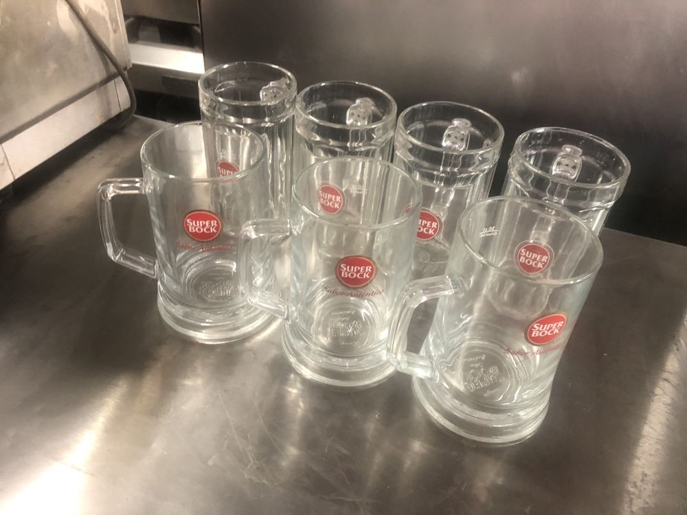Canecas SUPER BOCK de 0.50cl varias