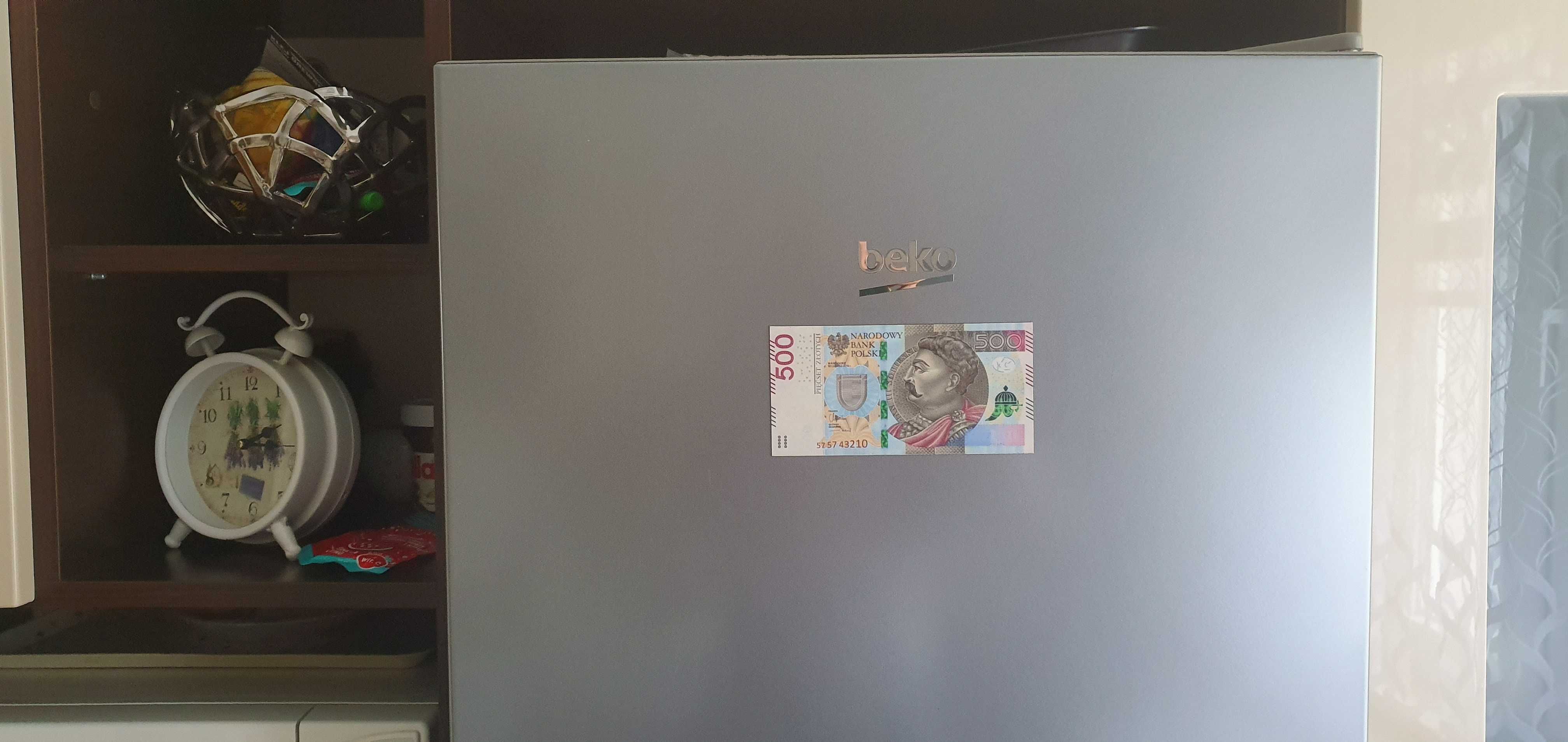 Magnes na lodówkę banknot 500 zł