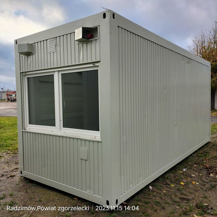 używane po remoncie kontenery biurowe, socjalne