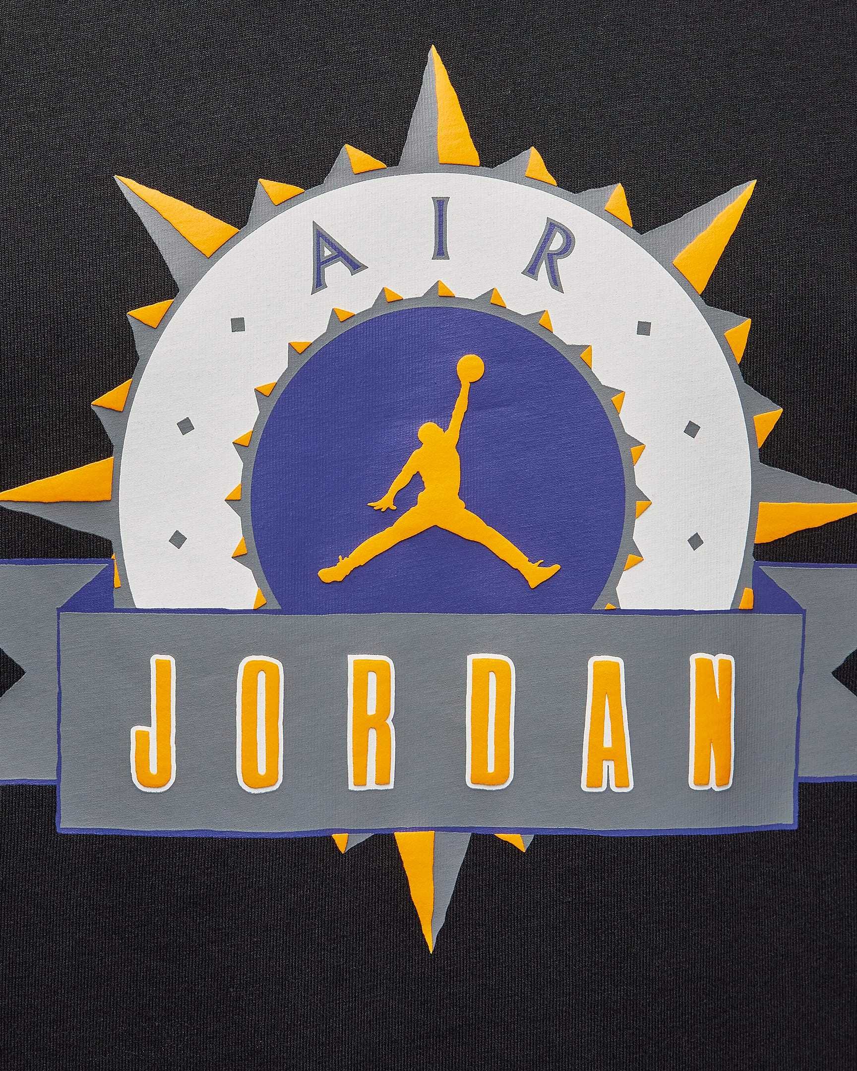 Мужская футболка Jordan retro черная футболка с принтом Джордан