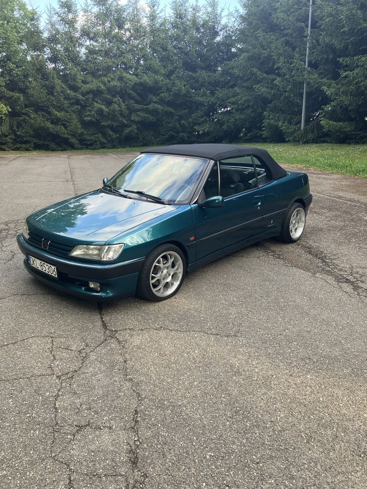 Peugeot 306 Cabriolet 1994 Oryginalny lakier Bezwypadkowy Bez korozji