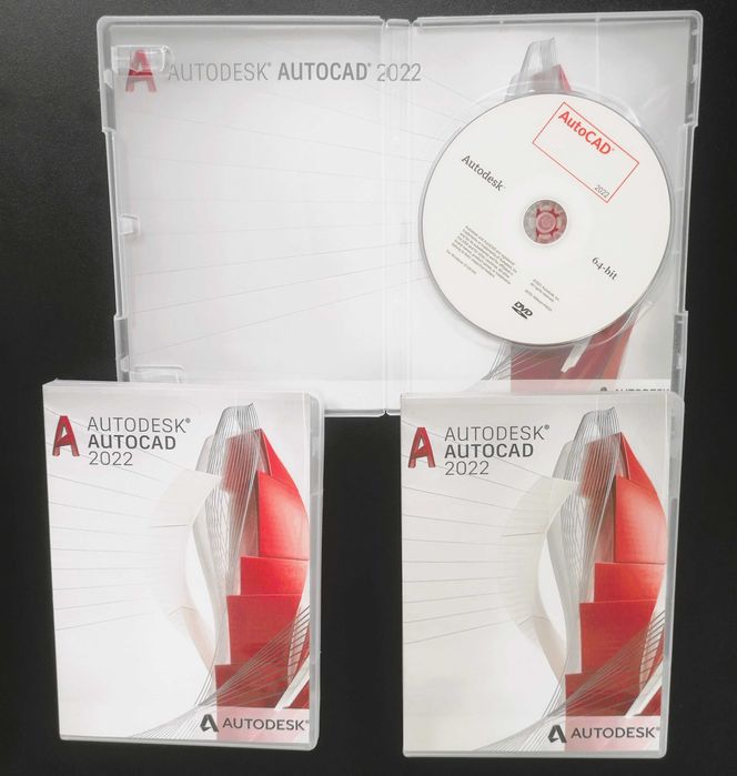 AutoCAD 2022 DVD Pełna wersja + Licencja dożywotnia komercyjna