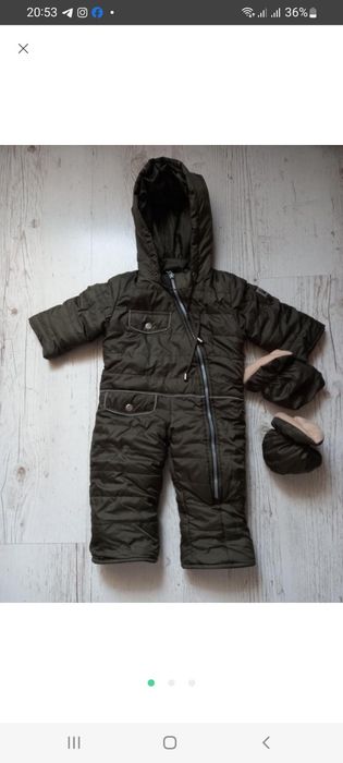 Демісезонний комбінезон 74р
